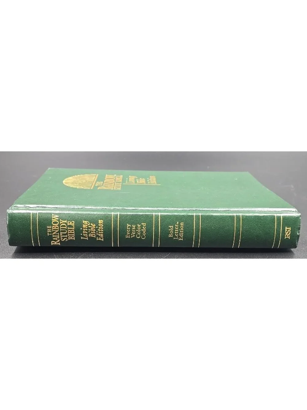 The Rainbow Study Bible Living Bible Edition Bold Letter Color Code Guide